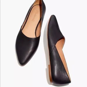 Madewell lizbeth flat in leather